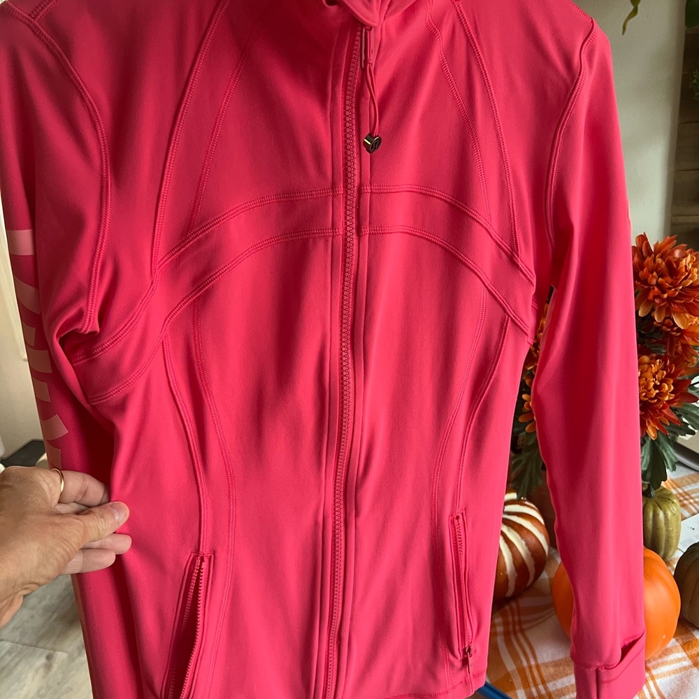 Lululemon Athletica Vibrant Pink Utility Jacket